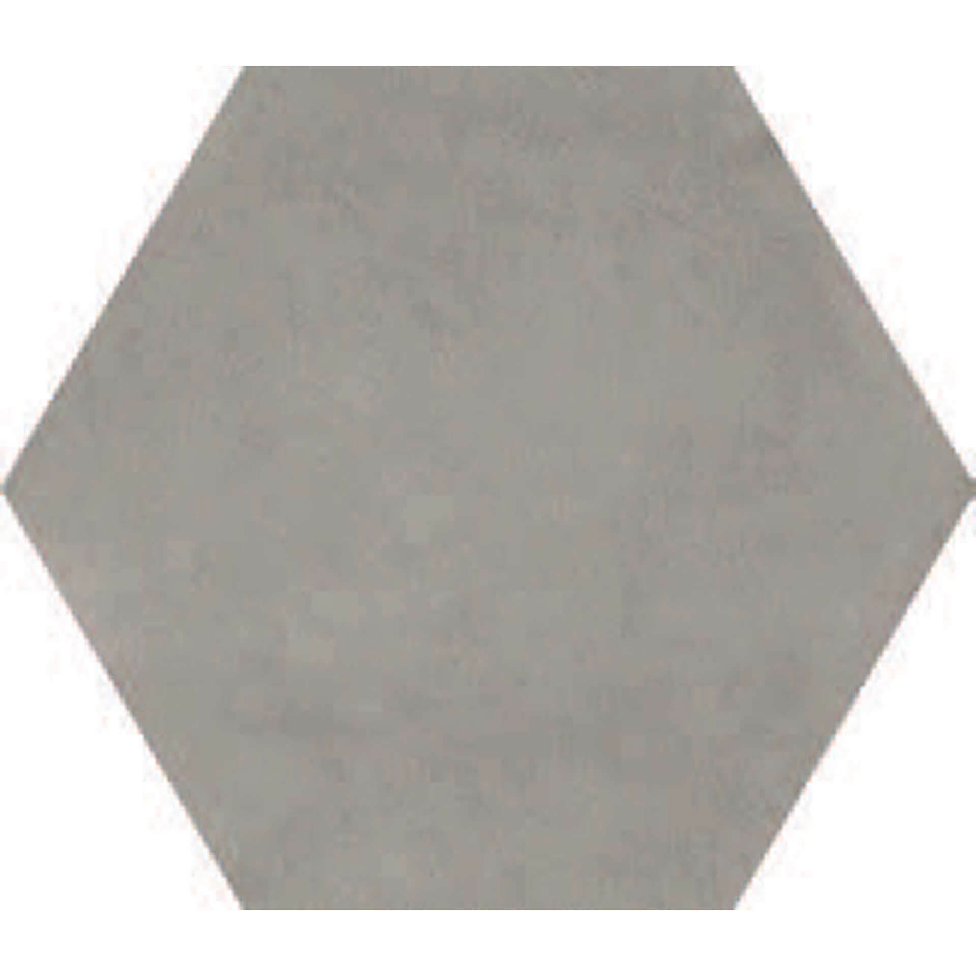 Керамогранит Ornamenta Medley Solid Ashgrey ME25A, цвет серый, поверхность матовая, шестиугольник, 250x250