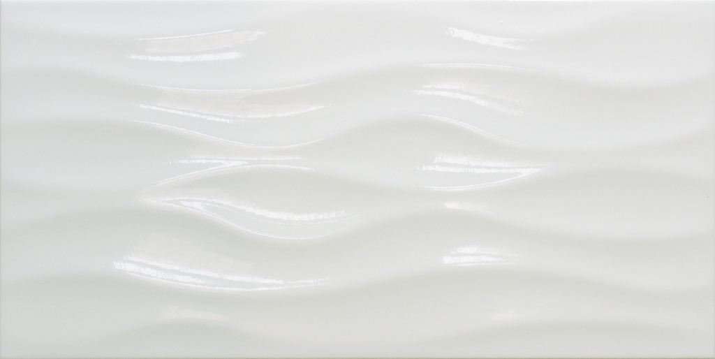 Керамическая плитка Tecniceramica Ola Artico Brillo, цвет белый, поверхность глянцевая, прямоугольник, 250x500
