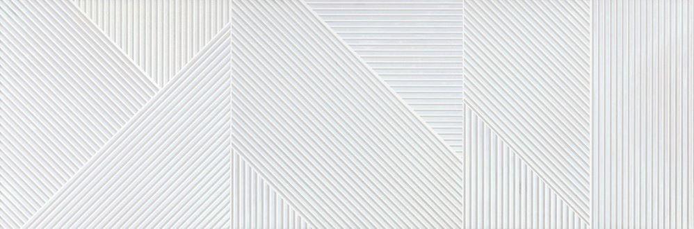 Декоративные элементы Supergres Purity Campitura Ray Argento PRAR, цвет серый, поверхность глянцевая, прямоугольник, 305x915