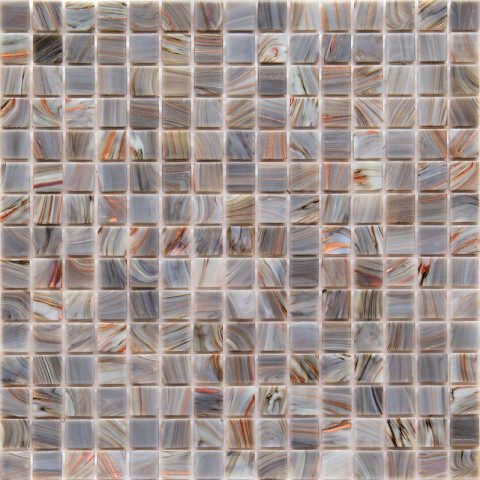 Мозаика Alma Mosaic Stella STE358, цвет сиреневый, поверхность глянцевая, квадрат, 327x327