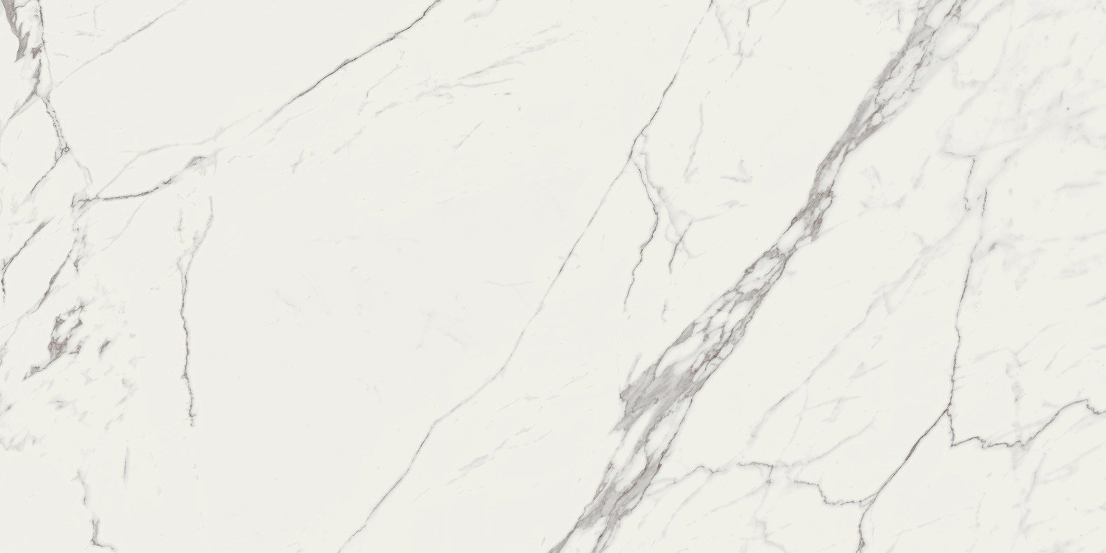 Широкоформатный керамогранит Marazzi Italy Grande Marble Look Statuario Rett M0FU, цвет белый, поверхность матовая, прямоугольник, 1200x2400