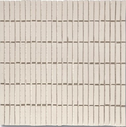 Мозаика Ker-av Brunelleschi Salino (1X5) KER-B115, цвет белый, поверхность матовая, квадрат, 300x300