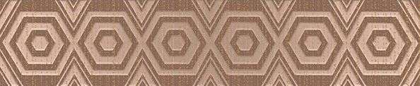 Бордюры Нефрит керамика Фёрнс 05-01-1-63-05-15-1602-0, цвет коричневый, поверхность глянцевая, прямоугольник, 60x300