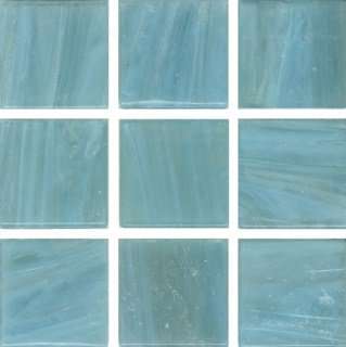 Мозаика Irida Aquarelle 20.AQ53(2), цвет голубой, поверхность глянцевая, квадрат, 327x327