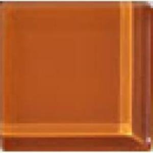 Мозаика Bars Crystal Mosaic Чистые цвета J 60 (23x23 mm), цвет оранжевый, поверхность глянцевая, квадрат, 300x300