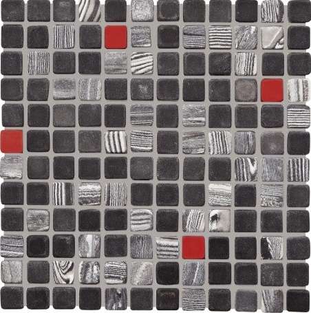 Мозаика Leonardo 65 Parallelo MK. N, цвет серый, поверхность матовая, квадрат, 300x300