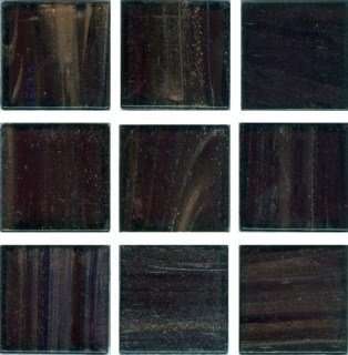 Мозаика Irida Space И10.149(6), цвет чёрный, поверхность глянцевая, квадрат, 318x318