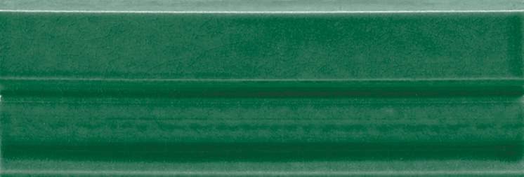 Бордюры Grazia Epoque Finale D.Bottle Craquele FIE6, цвет зелёный, поверхность глянцевая, прямоугольник, 65x200