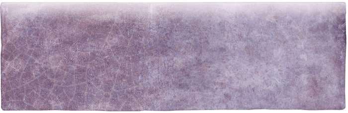 Керамическая плитка Harmony Dyroy Aubergine 29015, цвет фиолетовый, поверхность глянцевая, кабанчик, 65x200