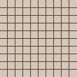 Мозаика Ce.Si Full Body Argon Su Rete 1x1, цвет бежевый, поверхность матовая, квадрат, 300x300