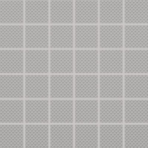 Мозаика Rako Color Two GRS05610 (5x5), цвет серый, поверхность структурированная, квадрат, 300x300