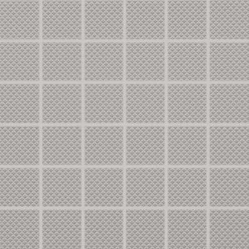 Мозаика Rako Color Two GRS05610 (5x5), цвет серый, поверхность структурированная, квадрат, 300x300
