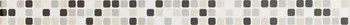 Бордюры Imola L.MOSAIC W MIX, цвет белый, поверхность матовая, прямоугольник, 45x600