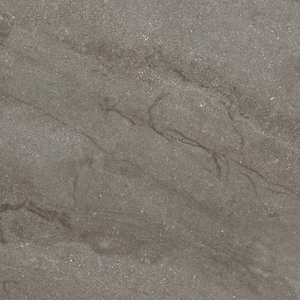 Керамогранит Kerranova Bereg Grey K-2405MR, цвет серый тёмный, поверхность матовая, квадрат, 600x600