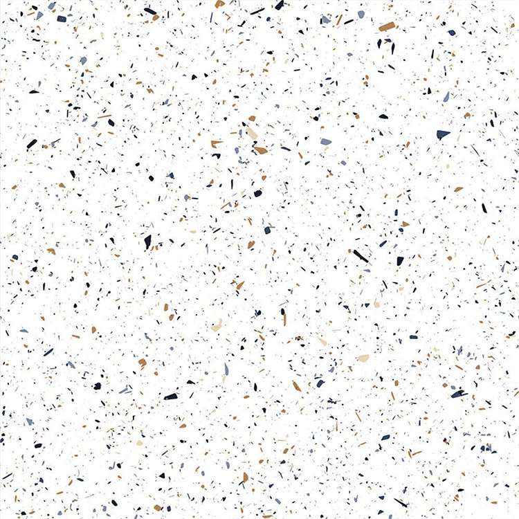 Керамогранит ITC Metro White Glossy, цвет белый, поверхность глянцевая, квадрат, 600x600