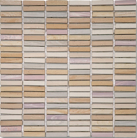 Мозаика Ker-av Brunelleschi Piazza S.Pietro (1X5) KER-B213, цвет разноцветный, поверхность матовая, квадрат, 300x300