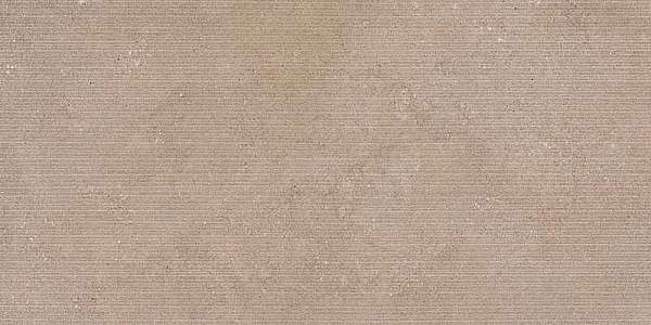 Керамогранит Sant Agostino Silkystone Rigato Taupe CSASKSRT60, цвет коричневый, поверхность матовая рельефная, прямоугольник, 600x1200