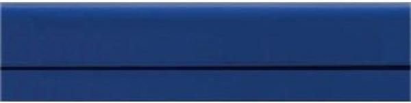 Бордюры CAS Moldura Plana Azul, цвет синий, поверхность глянцевая, прямоугольник, 70x280