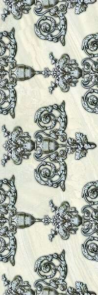 Декоративные элементы Azteca Decor Bikin R90 Ivory, цвет бежевый, поверхность лаппатированная, прямоугольник, 300x900