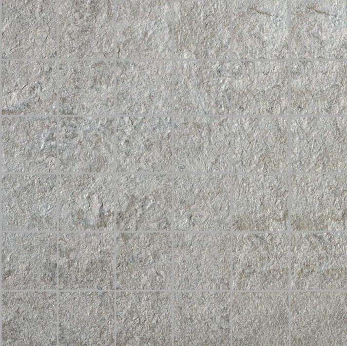 Мозаика La Fabbrica I Quarzi Prasio Su Rete 962RI8, цвет серый, поверхность матовая, квадрат, 300x300
