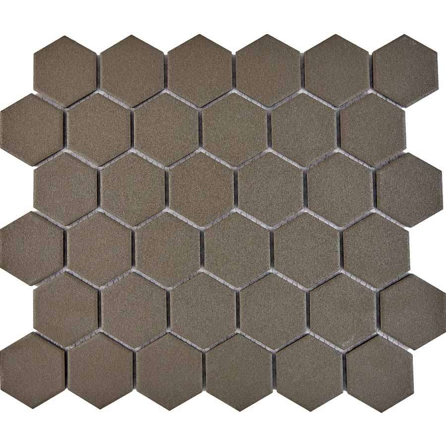Мозаика Pixel Mosaic PIX622 Керамогранит (51х59 мм), цвет серый, поверхность матовая, прямоугольник, 287x352