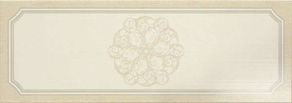 Керамическая плитка Mapisa Belle Epoque Frame Ivory, цвет бежевый, поверхность глянцевая, прямоугольник, 253x706