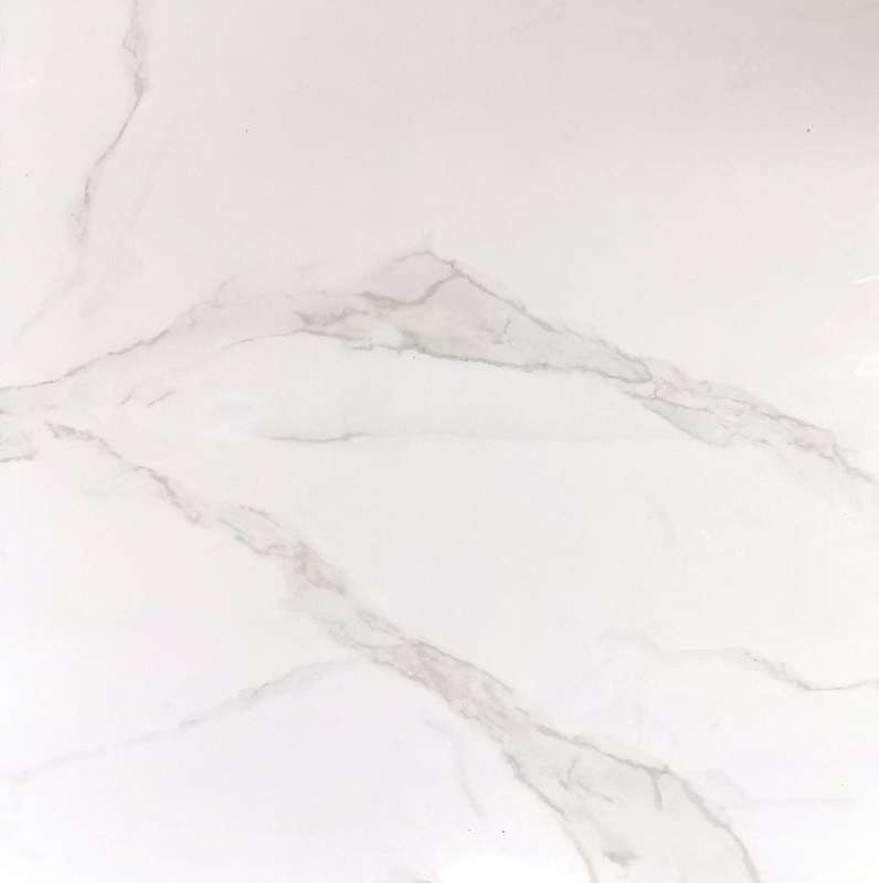 Керамогранит Bonaparte Porcelain Tile T66063, цвет белый серый, поверхность полированная, квадрат, 600x600