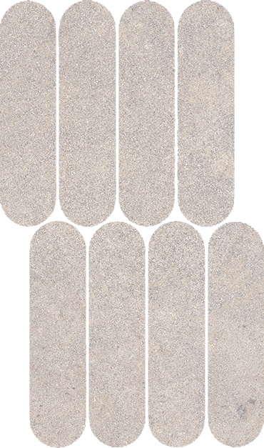 Декоративные элементы Caesar Materica Polvere Stile AFWG, цвет серый, поверхность матовая, , 222x370