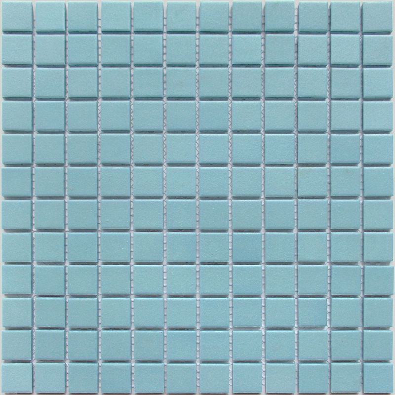 Мозаика Caramelle Mosaic L Universo Cielo Scuro 23x23, цвет голубой, поверхность матовая, квадрат, 300x300