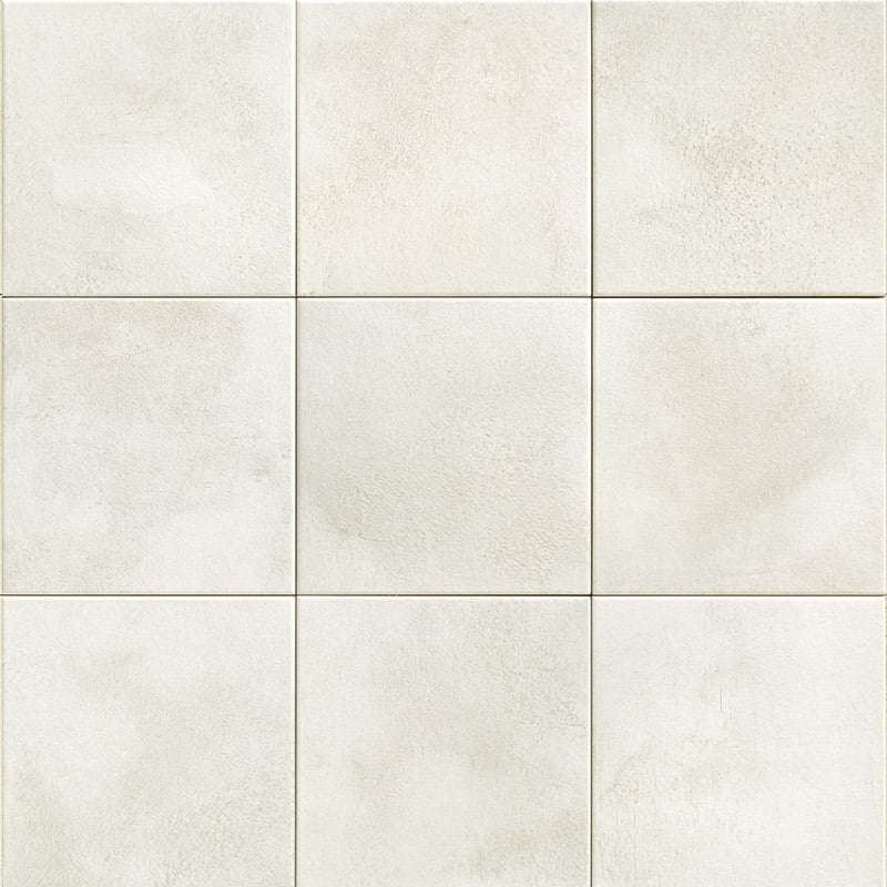 Керамогранит Mainzu Tikida Blanco, цвет белый, поверхность матовая, квадрат, 200x200