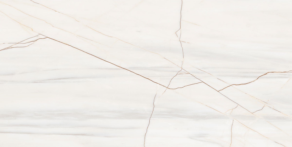 Керамогранит Staro Luxor Crake White Polished, цвет бежевый, поверхность полированная, прямоугольник, 600x1200