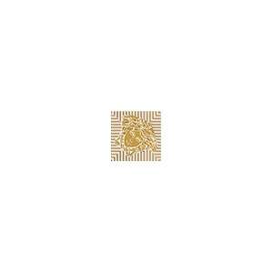 Вставки Versace Meteorite Toz.Medusa Lap Miel/Oro 47315, цвет бежевый золотой, поверхность лаппатированная, квадрат, 27x27
