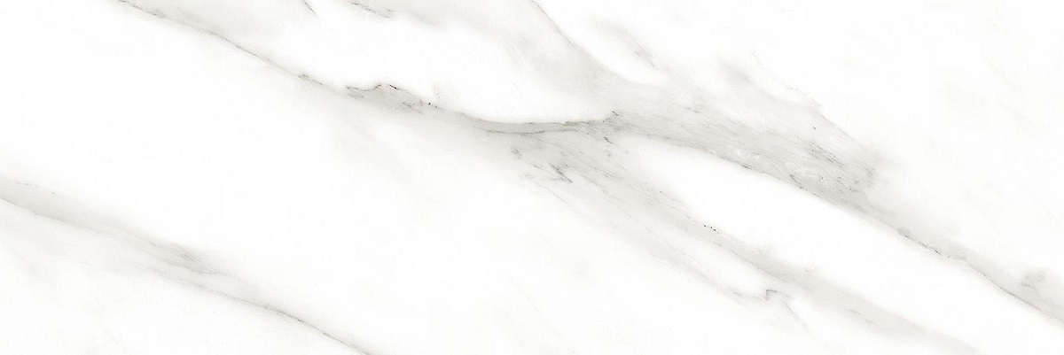 Керамическая плитка Eurotile Madison 880 MDO1WT, цвет белый серый, поверхность глянцевая, прямоугольник, 300x900