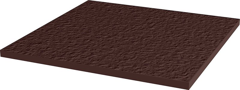 Клинкер Paradyz Natural Brown Duro Klink, цвет коричневый, поверхность структурированная, квадрат, 300x300