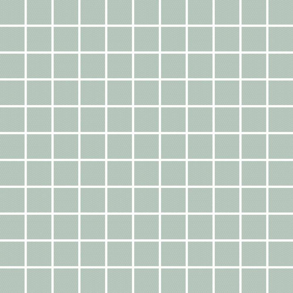 Мозаика Meissen Trendy TY2O021, цвет зелёный, поверхность матовая, квадрат, 300x300