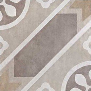 Декоративные элементы Manifattura Emiliana Art Deco Persia Taupe, цвет коричневый, поверхность матовая, квадрат, 600x600