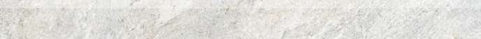 Бордюры Kronos Rocks Silver White Battiscopa 7460, цвет серый, поверхность матовая, квадрат, 46x600