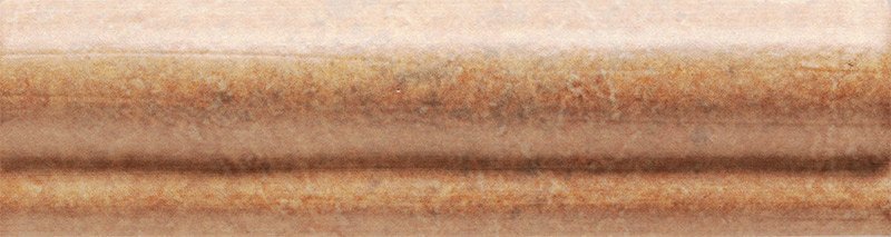 Бордюры Mainzu Moldura Rialto Ocre, цвет оранжевый, поверхность матовая, прямоугольник, 40x150