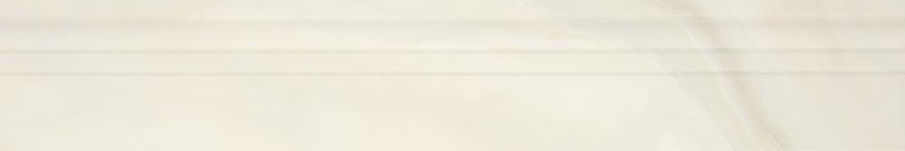 Бордюры Serra Agatha White Skirting&Finishing, цвет белый, поверхность глянцевая, прямоугольник, 200x1200