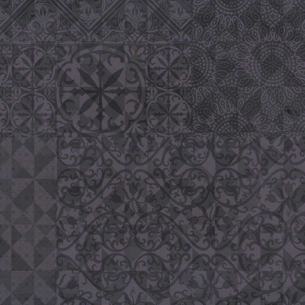 Керамогранит Bardelli Sofia 3, цвет чёрный, поверхность матовая, квадрат, 500x500