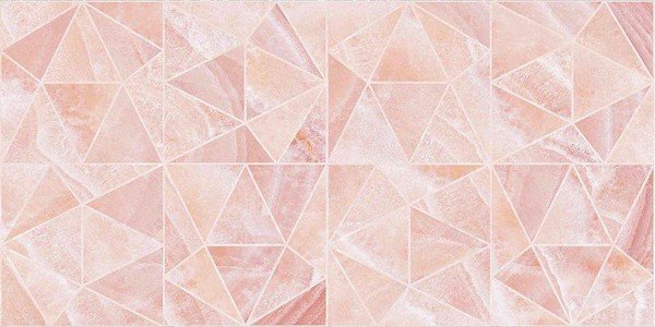 Керамогранит ITC Bottinica Decor Taffy High Glossy, цвет розовый, поверхность полированная, прямоугольник, 600x1200