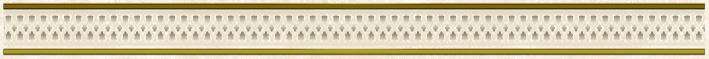 Бордюры Laparet Петра ажур бежевый 48-03-11-659, цвет бежевый золотой, поверхность глянцевая, прямоугольник, 40x600