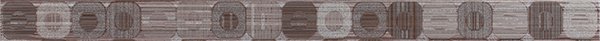 Бордюры Colorker Listelo Pixel Country, цвет коричневый, поверхность матовая, прямоугольник, 45x605