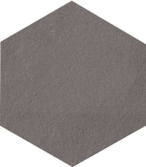 Керамогранит Cir Mat C Smoke Esagona 1055464, цвет серый, поверхность матовая, прямоугольник, 240x277