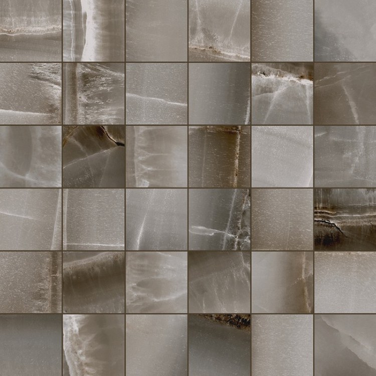 Мозаика Sant Agostino Akoya Mosaico Ocean CSAMAKOC30, цвет серый, поверхность матовая, квадрат, 300x300