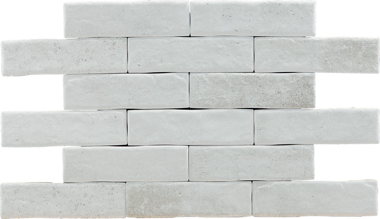 Керамическая плитка Pamesa Brickwall Perla, цвет серый, поверхность сатинированная, под кирпич, 70x280