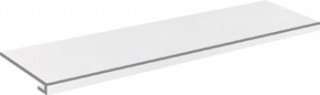 Бордюры Imola Micron 2.0 G120W, цвет белый, поверхность матовая, прямоугольник, 325x1200