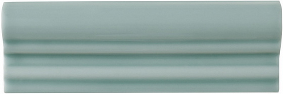 Бордюры Adex ADNE5626 Moldura Italiana PB Sea Green, цвет зелёный, поверхность глянцевая, прямоугольник, 50x150