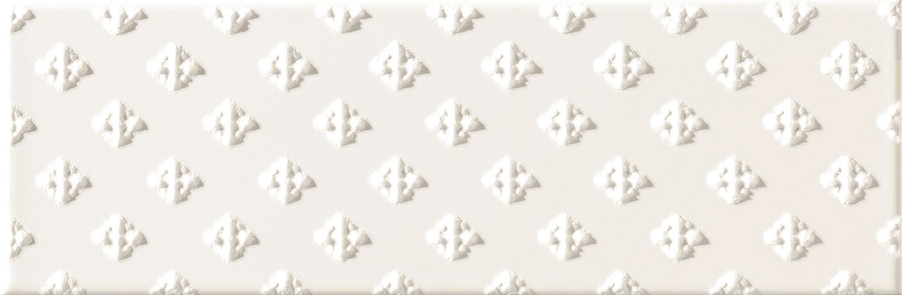 Декоративные элементы Tubadzin Blanca Bar White B, цвет белый, поверхность глянцевая, прямоугольник, 78x237