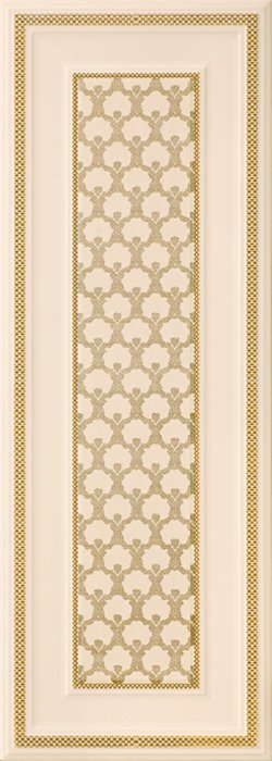 Керамическая плитка Mapisa Stariy Arbat Boiserie Cream, цвет бежевый, поверхность матовая, прямоугольник, 253x706